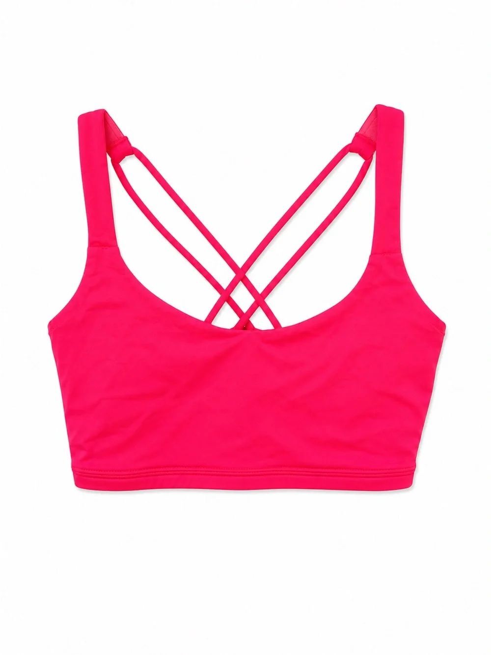 lululemon athletica Strappy Sports Bra - Hot Pink